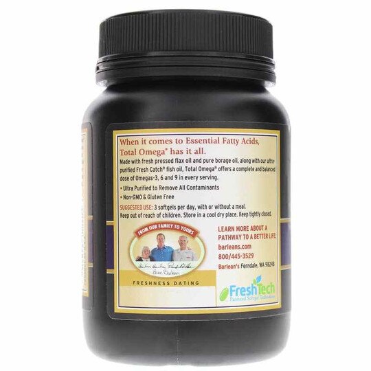 Total Omega 3-6-9, 90 Softgels, BOO