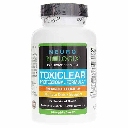 Toxiclear Professional Formula, 120 Veg Capsules, NBX