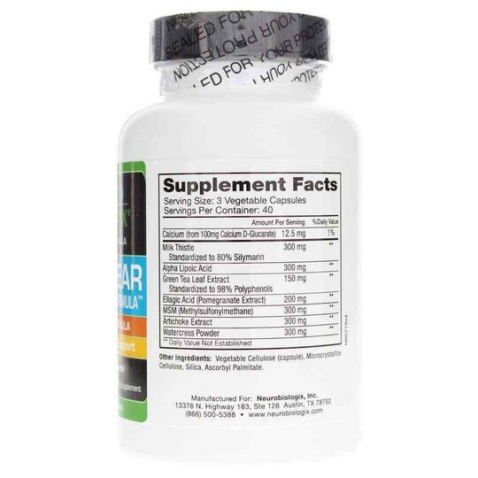 Toxiclear Professional Formula, 120 Veg Capsules, NBX
