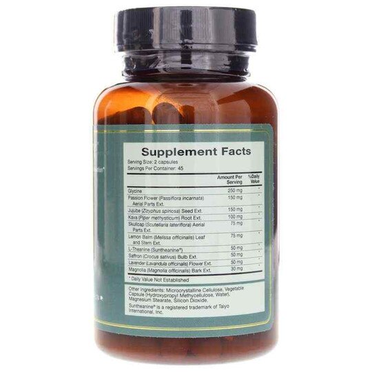 Tranquility, 90 Capsules, NHP