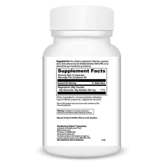 Tri Mag 300, 120 Veg Capsules, DL