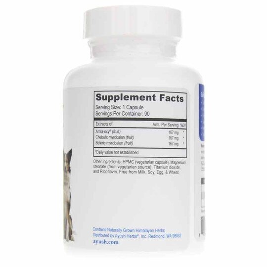 Trifal Digestive Support Capsules for Pets, 90 Capsules, AY