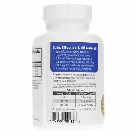 Trifal Digestive Support Capsules for Pets, 90 Capsules, AY