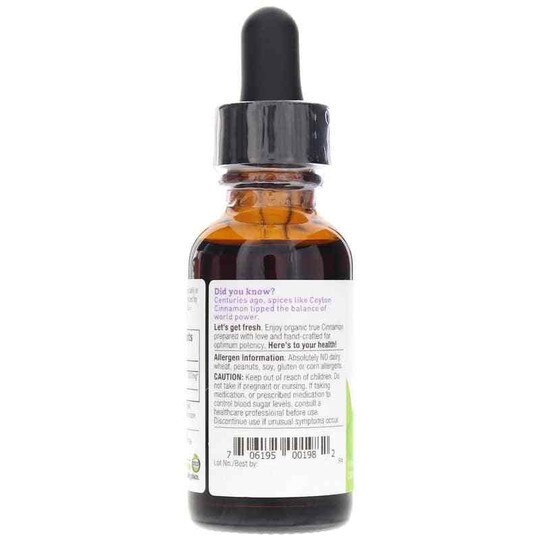 True Cinnamon (Ceylon) Extract, 1 Oz, OWH