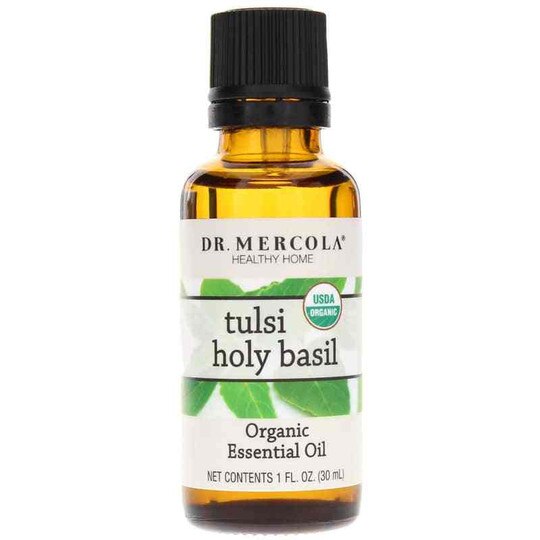 Tulsi Holy Basil Organic Essential Oil, Dr. Mercola