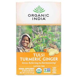 Tulsi Turmeric Ginger Organic Tea 1