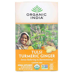 Tulsi Turmeric Ginger Organic Tea 1