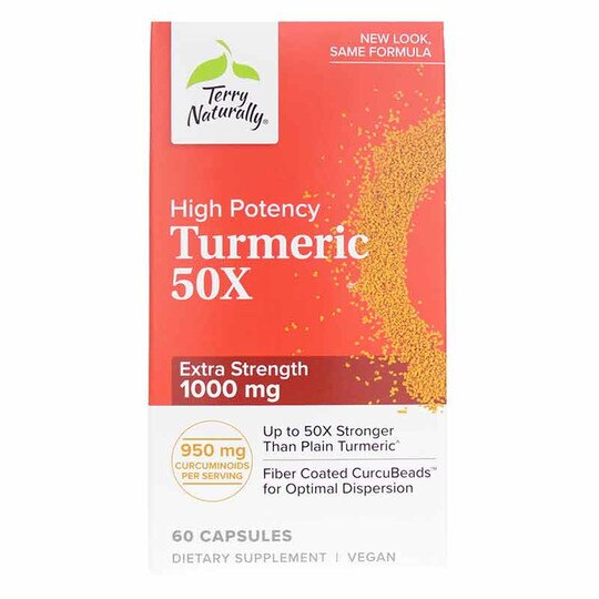 Turmeric 50X, 60 Capsules, TNT