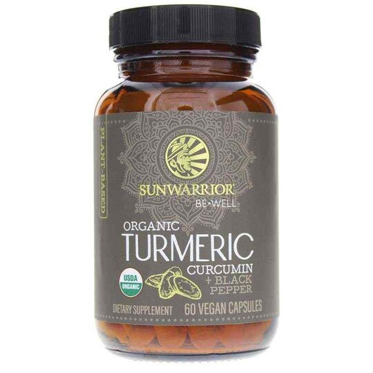 Turmeric Curcumin Organic, 60 Vegan Capsules, SUW
