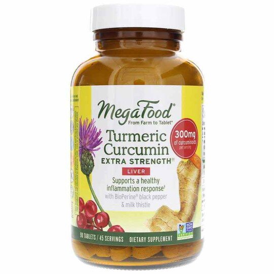 Turmeric Strength for Liver, Megafood