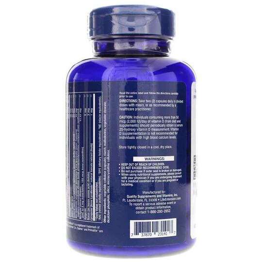Two-Per-Day Capsules, 120 Capsules, LFE