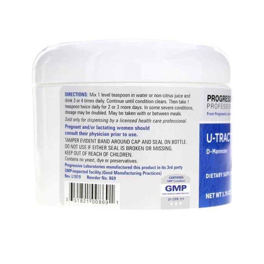 U-Tract D-Mannose, 1.76 Oz, PGL