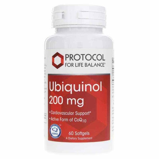 Ubiquinol 200 Mg, 60 Softgels, PFLB