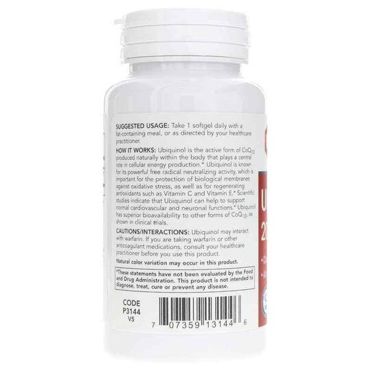 Ubiquinol 200 Mg, 60 Softgels, PFLB