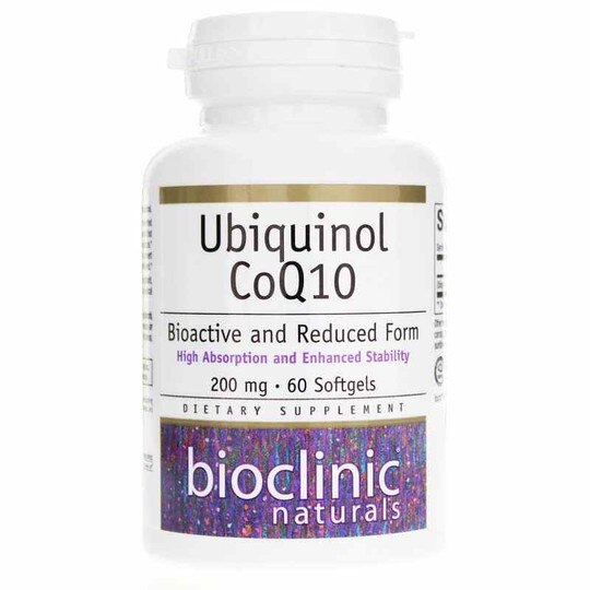 Ubiquinol CoQ10 200 Mg, 60 Softgels, BCN
