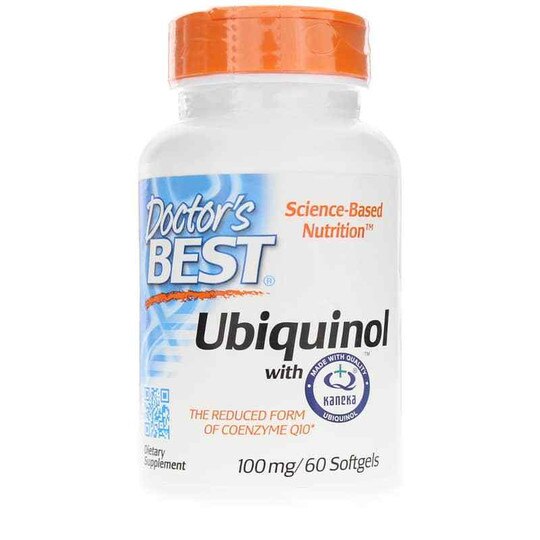 Ubiquinol with Kaneka 100 Mg, 60 Softgels, DRB
