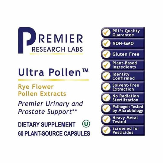 UltraPollen Multiple Pollen Extracts, 45 Veg Capsules, PRL