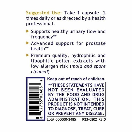 UltraPollen Multiple Pollen Extracts, 45 Veg Capsules, PRL