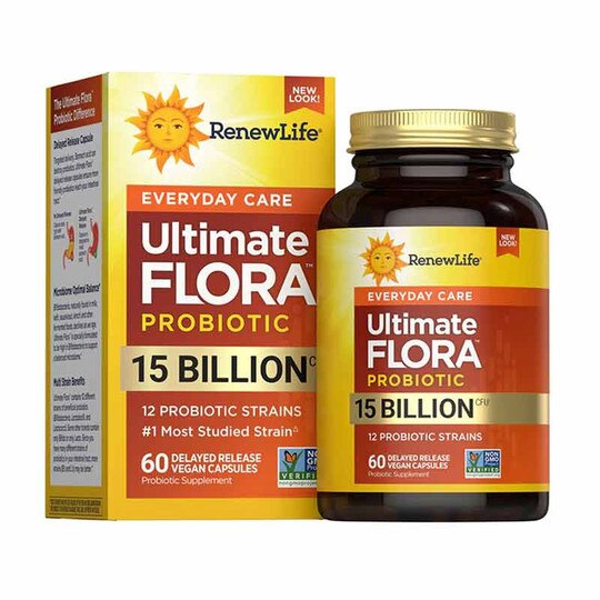 Ultimate Flora Probiotic 15 Billion Everyday Formula, Renew Life