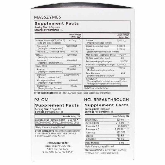 Ultimate Digestive Solution, 15 Packets, BIOP