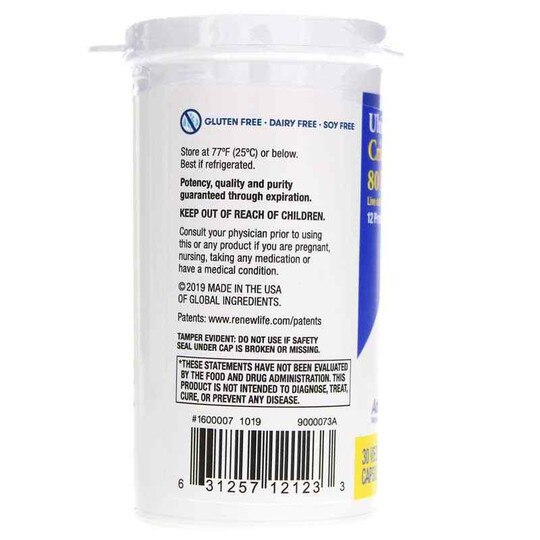 Ultimate FloraMax Critical Colon 80 Billion, 30 Veg Capsules, ADVN