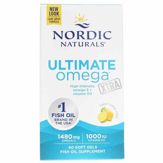 Ultimate Omega Xtra, 60 Softgels, NRN