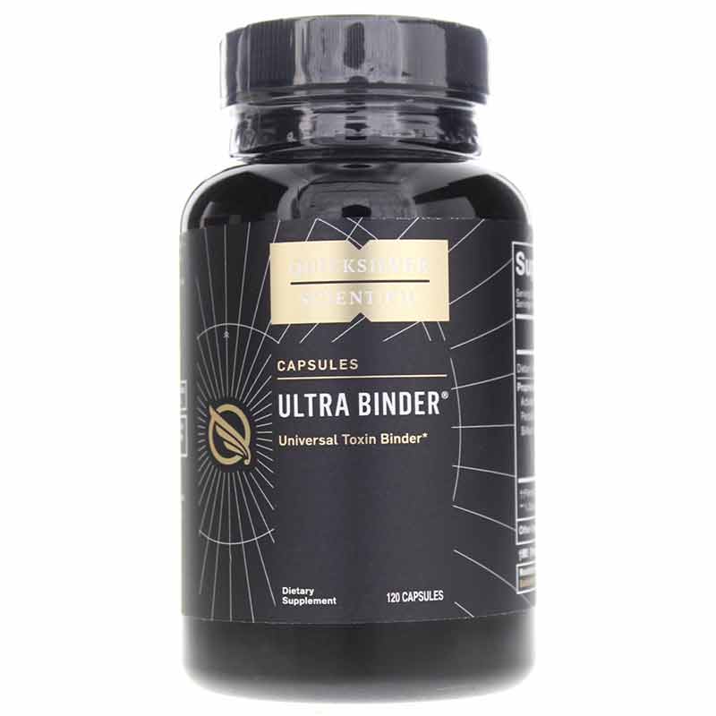 Ultra Binder Universal Toxin Binder Capsules, Quicksilver Scientific