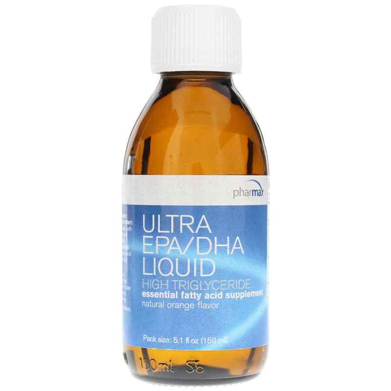 Ultra EPA/DHA Liquid High Triglyceride Orange Flavor, Pharmax