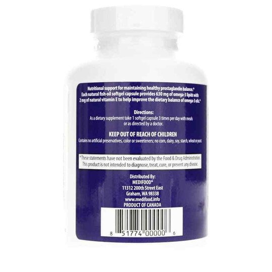 Ultra EPA/DHA Professional Fish Oil, Medifood
