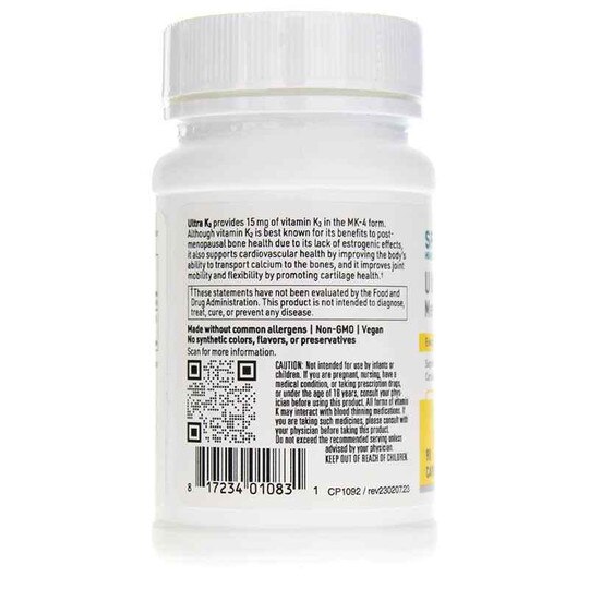 Ultra K2 Menaquionine4 15,000 Mcg