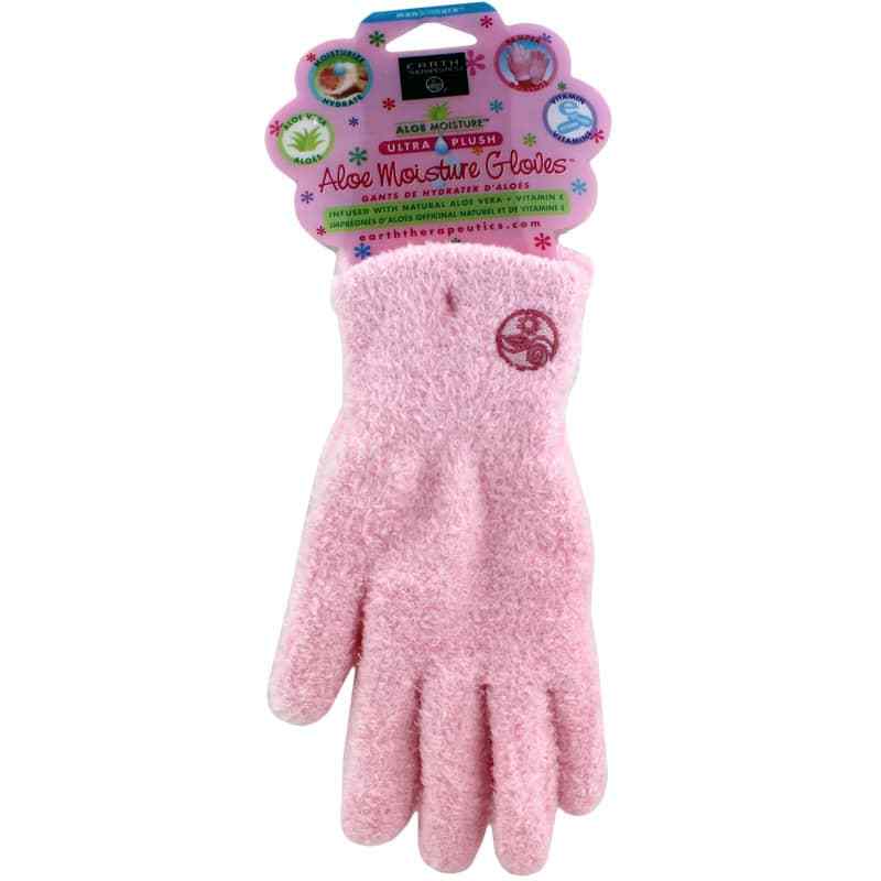 Ultra Plush Aloe Moisture Gloves, Earth Therapeutics