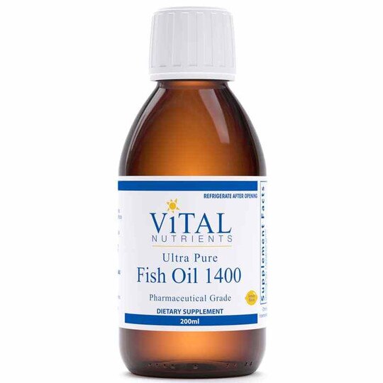 Ultra Pure Fish Oil 1400, 200 Ml, VTN