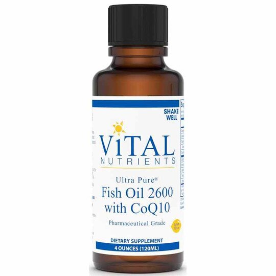 Ultra Pure Fish Oil 2600 with CoQ10, Vital Nutrients