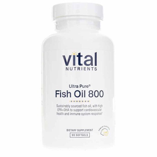 Ultra Pure Fish Oil 800, Vital Nutrients