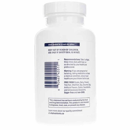 Ultra Pure Fish Oil 800, Vital Nutrients