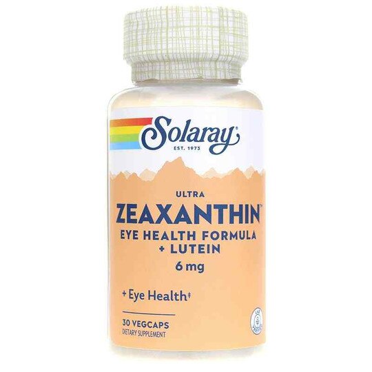 Ultra Zeaxanthin 6 Mg, 30 Veg Capsules, SLR
