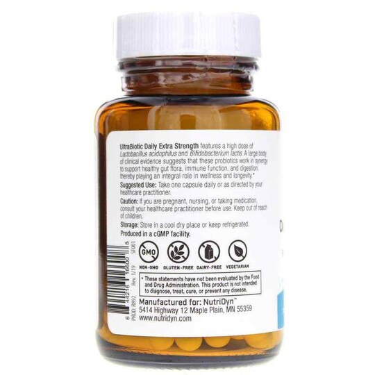 UltraBiotic Daily Extra Strength, 30 Capsules, ND