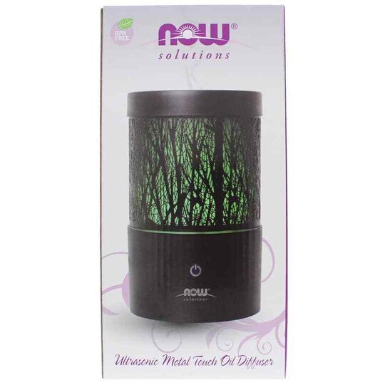 Ultrasonic Metal Touch Oil Diffuser, 1 Piece(s), NOW