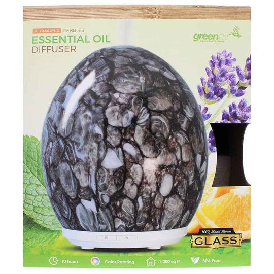 Ultrasonic Pebbles Essential Oil Diffuser, 1 Piece(s), GRA