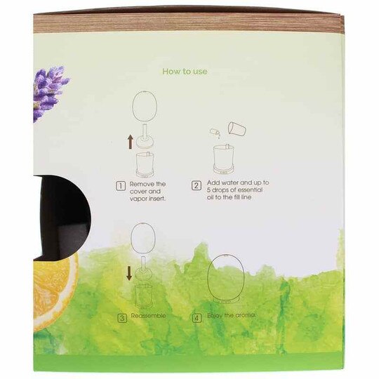 Ultrasonic Pebbles Essential Oil Diffuser, 1 Piece(s), GRA