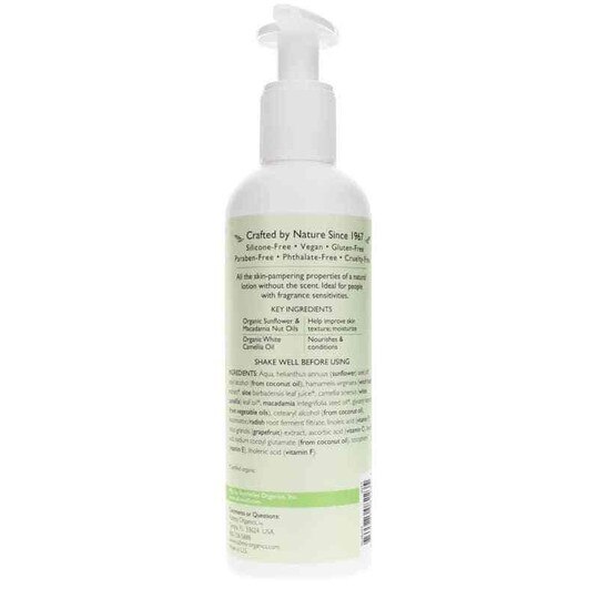 Unscented Body Lotion for Sensitive Skin, Aubrey Organics