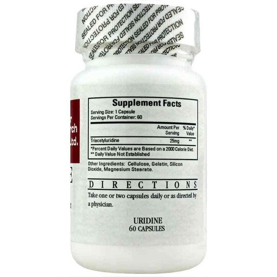 Uridine, 60 Capsules, CR