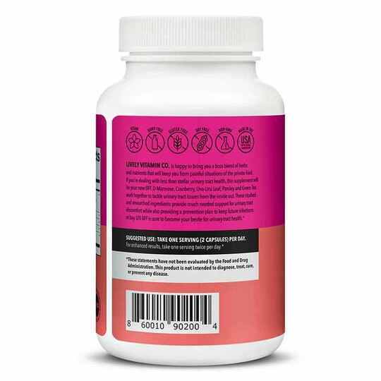 UTI BFF, 120 Capsules, LVIT