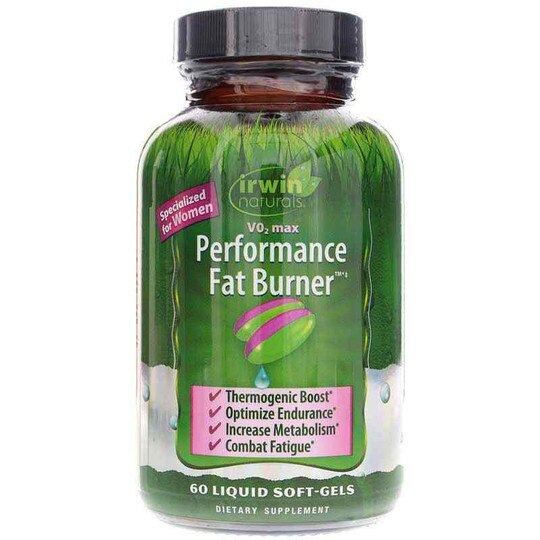 V02 Max Performance Fat Burner, 60 Liquid Softgels, IRN