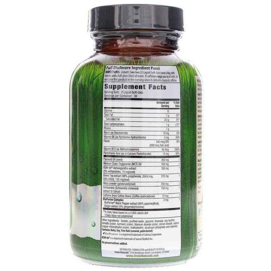 V02 Max Performance Fat Burner, 60 Liquid Softgels, IRN