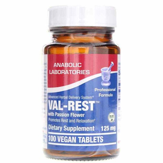 Val-Rest, 100 Vegan Tablets, ANL