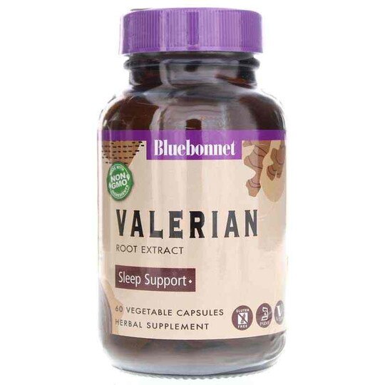 Valerian Root Extract, 60 Veg Capsules, BB