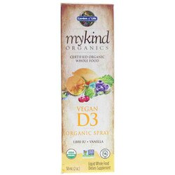 Vegan D3 1,000 IU Organic Spray Vanilla