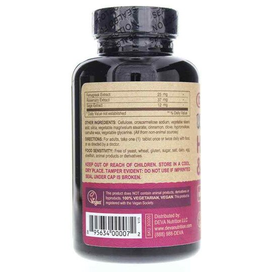 Vegan Hair Nails & Skin, 90 Tablets, DN