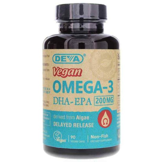 Vegan Omega-3 DHA-EPA, 90 Vegan Capsules, DN